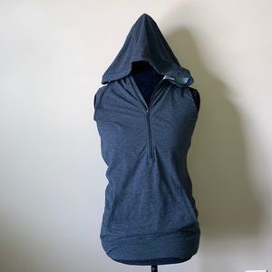 Nike dri-fit sleeveless hoodie